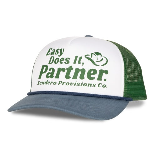 Sendero Easy Does It Hat White/Green