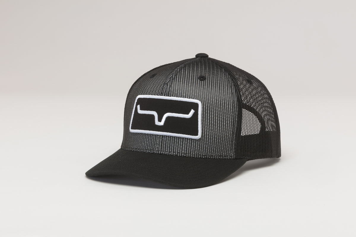 Kimes Ranch All Mesh Trucker Black