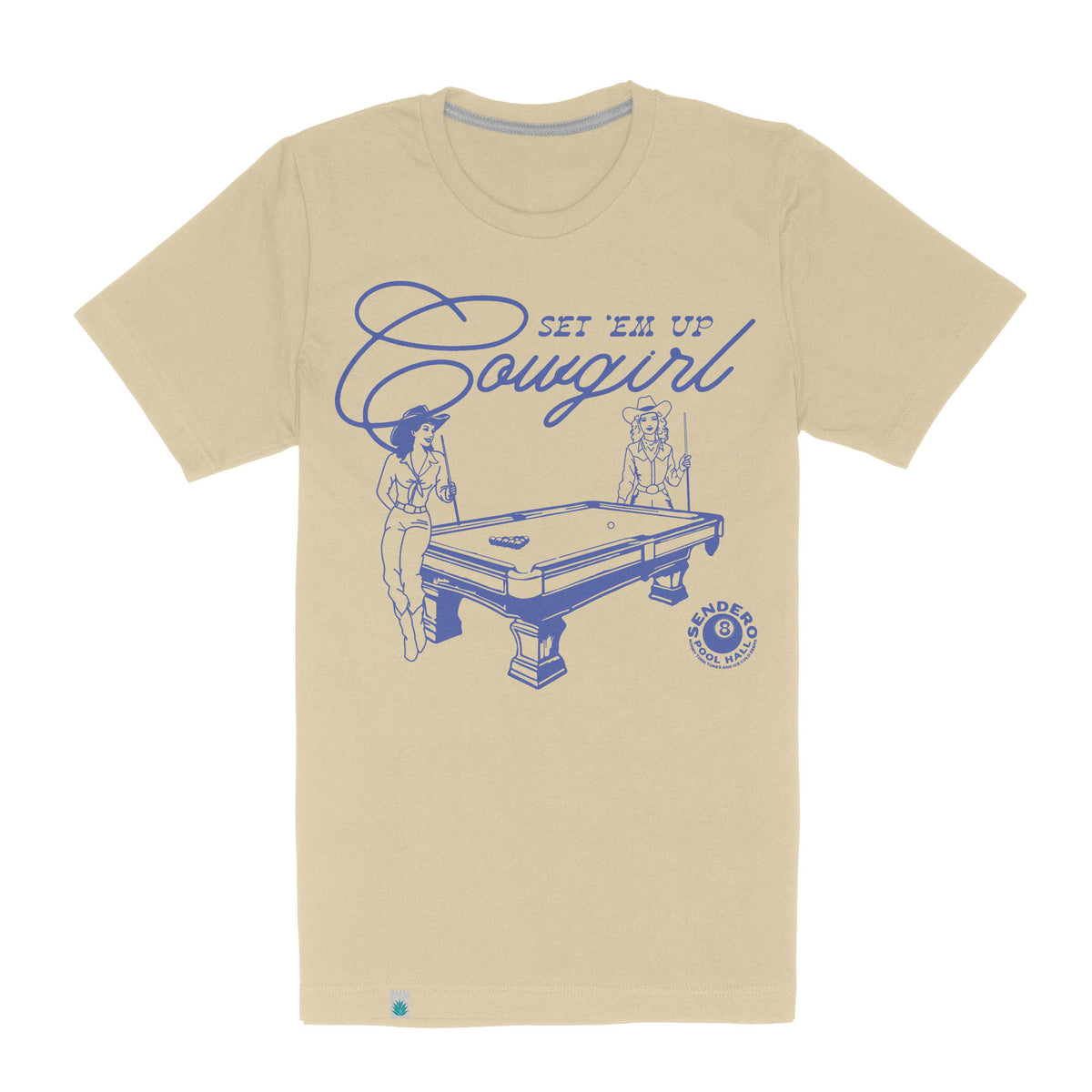 Sendero Set 'Em Up Tee Cream