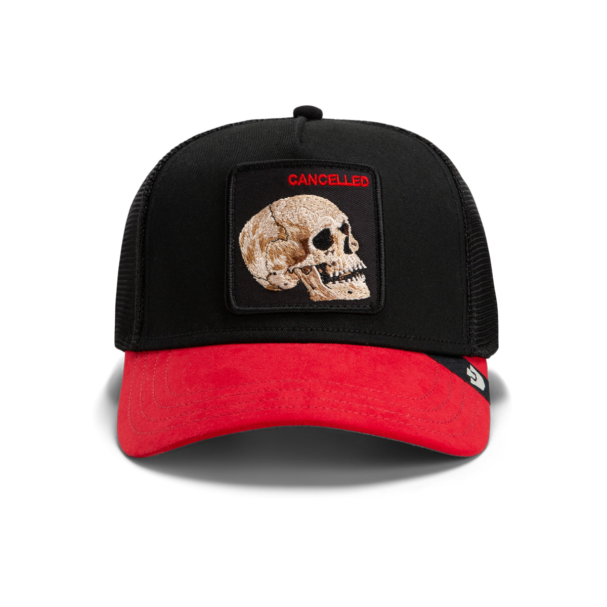 Goorin Bros Cancelled Skull Trucker Void/Rush