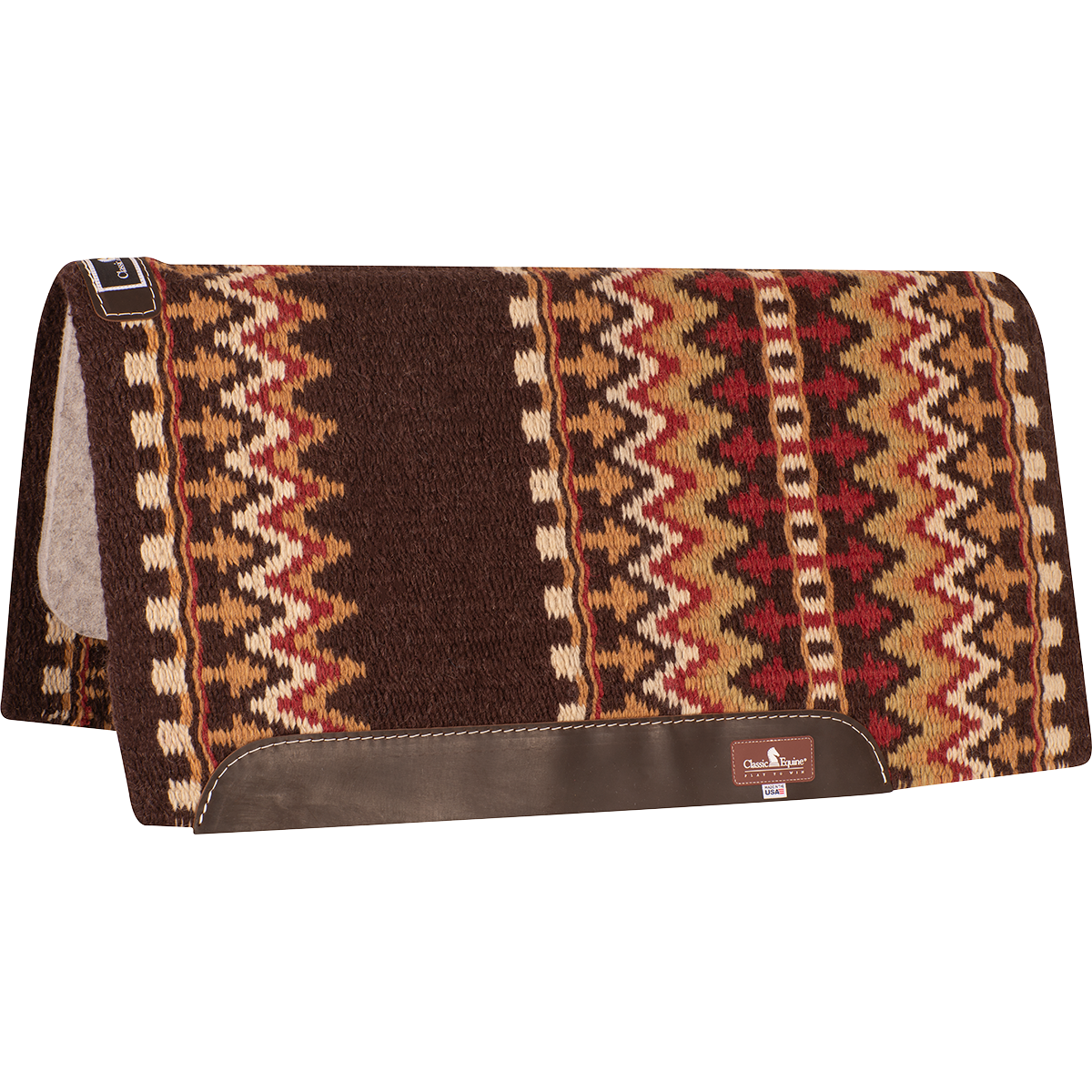 Classic Equine Wool Top Pad
