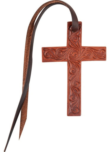 Martin Tooled Leather Cross