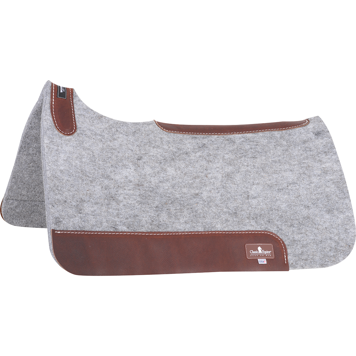 Classic Equine Blended 1" Contoured Felt Pad