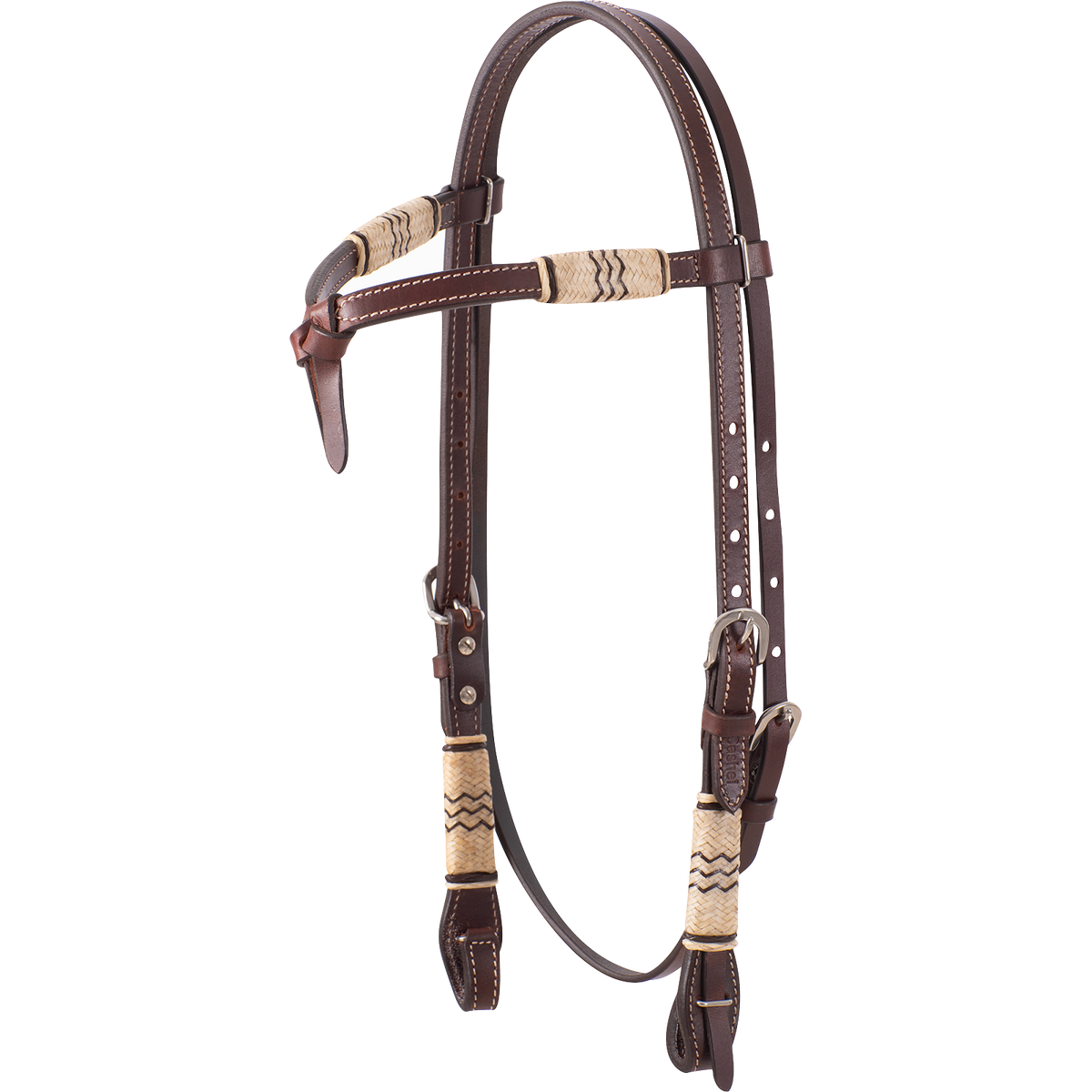 Cashel Rawhide Quick Change Tie Browband Headstall