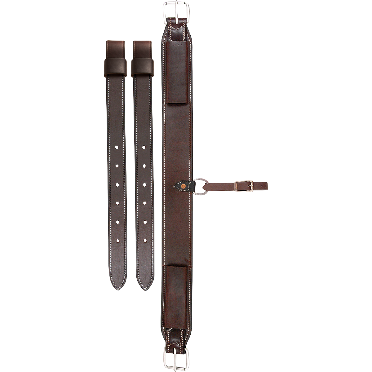 Cashel Chocolate Flank Cinch Assembly