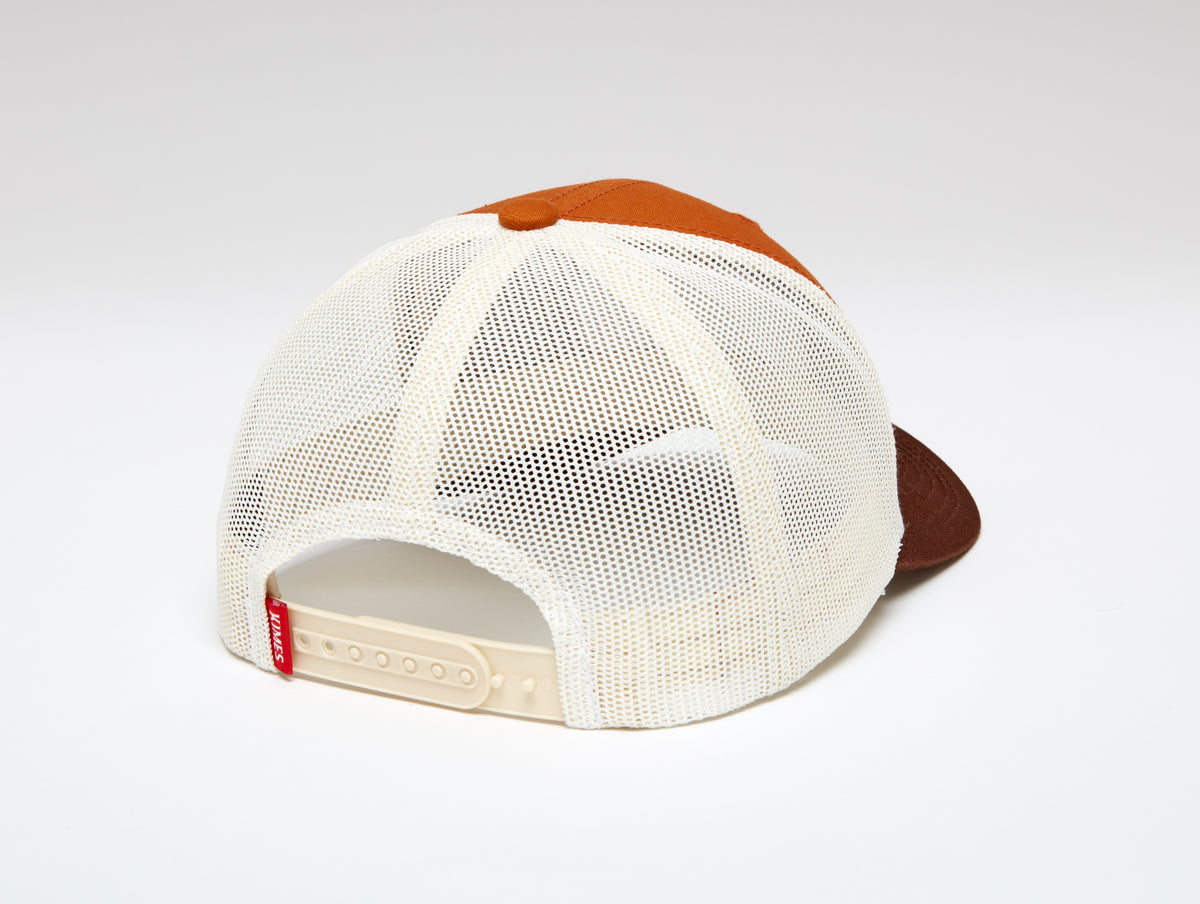 Kimes Ranch Rolling Trucker Burnt Orange