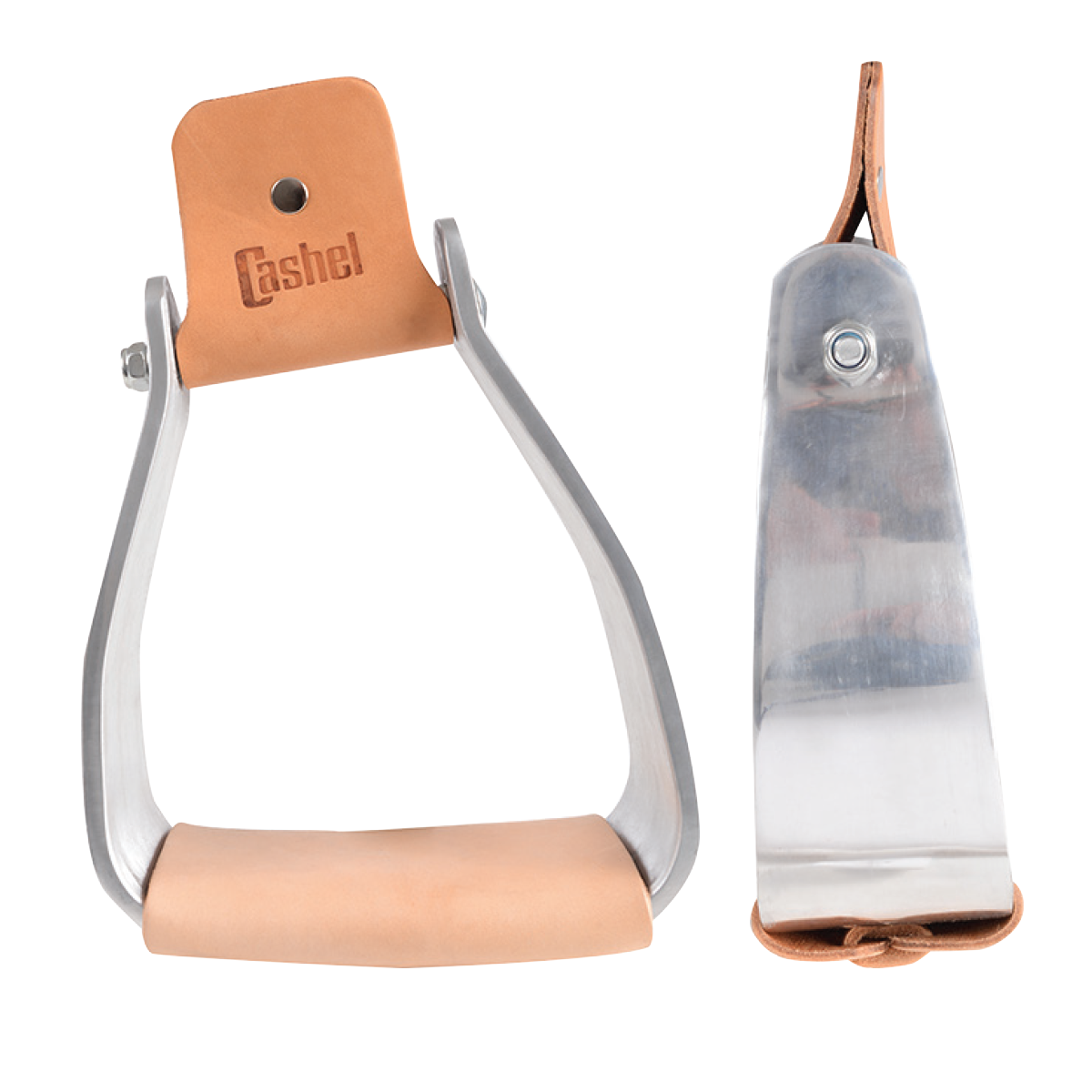 Cashel Aluminum Slanted Stirrup 3 Inch Deep