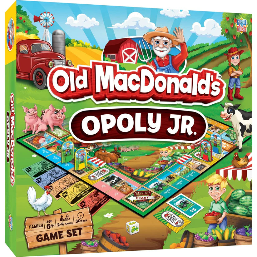 Leanin Tree Old MacDonald's Opoly Jr