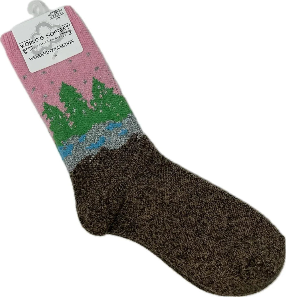 WSS Mini Crew Wonderland Forest Pink