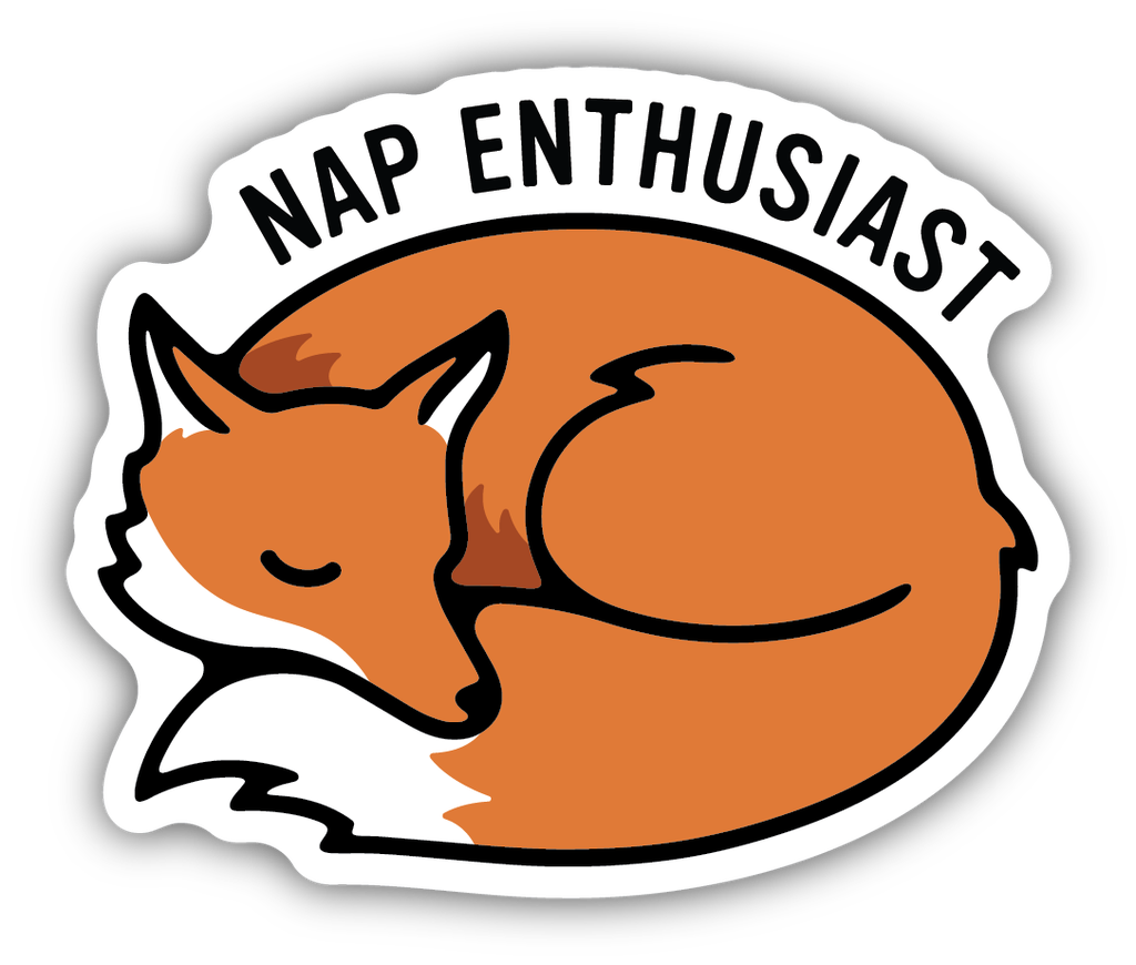 Stickers Northwest Nap Enthusiast Fox