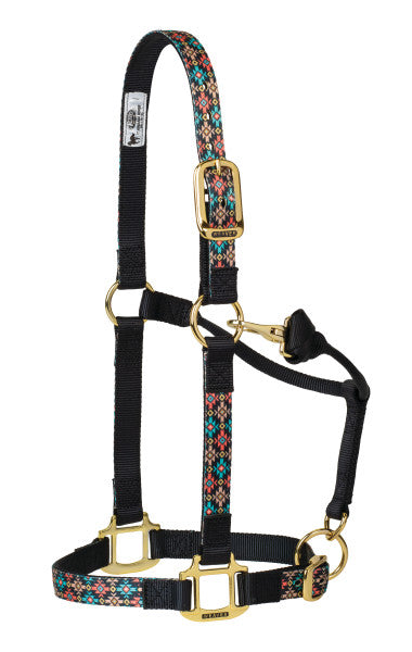 Weaver Patterned Adjustable Halter