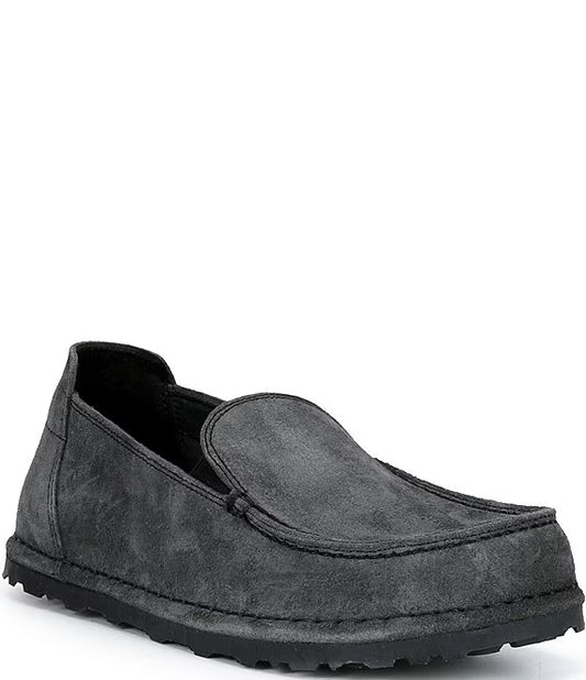 Birkenstock Utti Slip On Suede Charcoal N