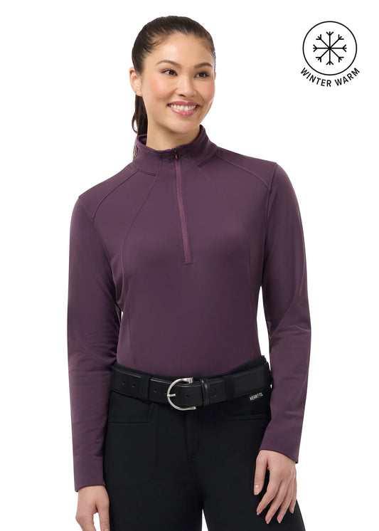 Kerrits In Stride Quarter Zip Fleece Tech Top