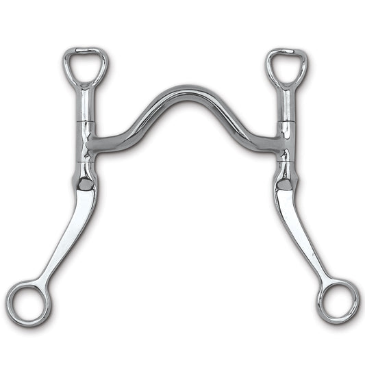 Myler Flat Shank with Medium Wide Port MB 16