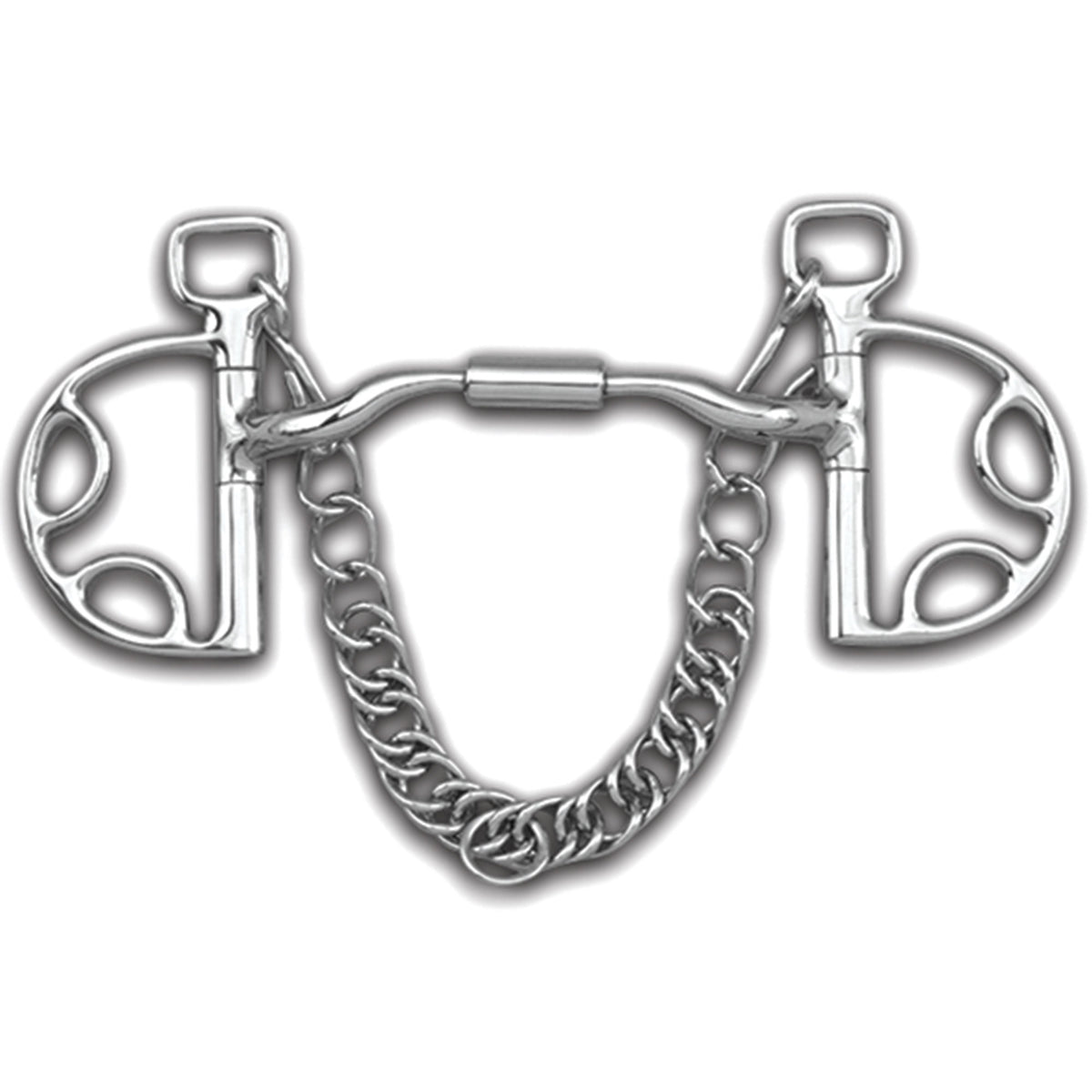 Myler Kimberwick with Low Port Comfort Snaffle MB 04