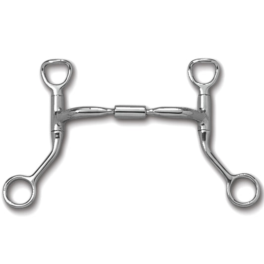 Myler HBT Shank with Comfort Snaffle Wide Barrel MB 02