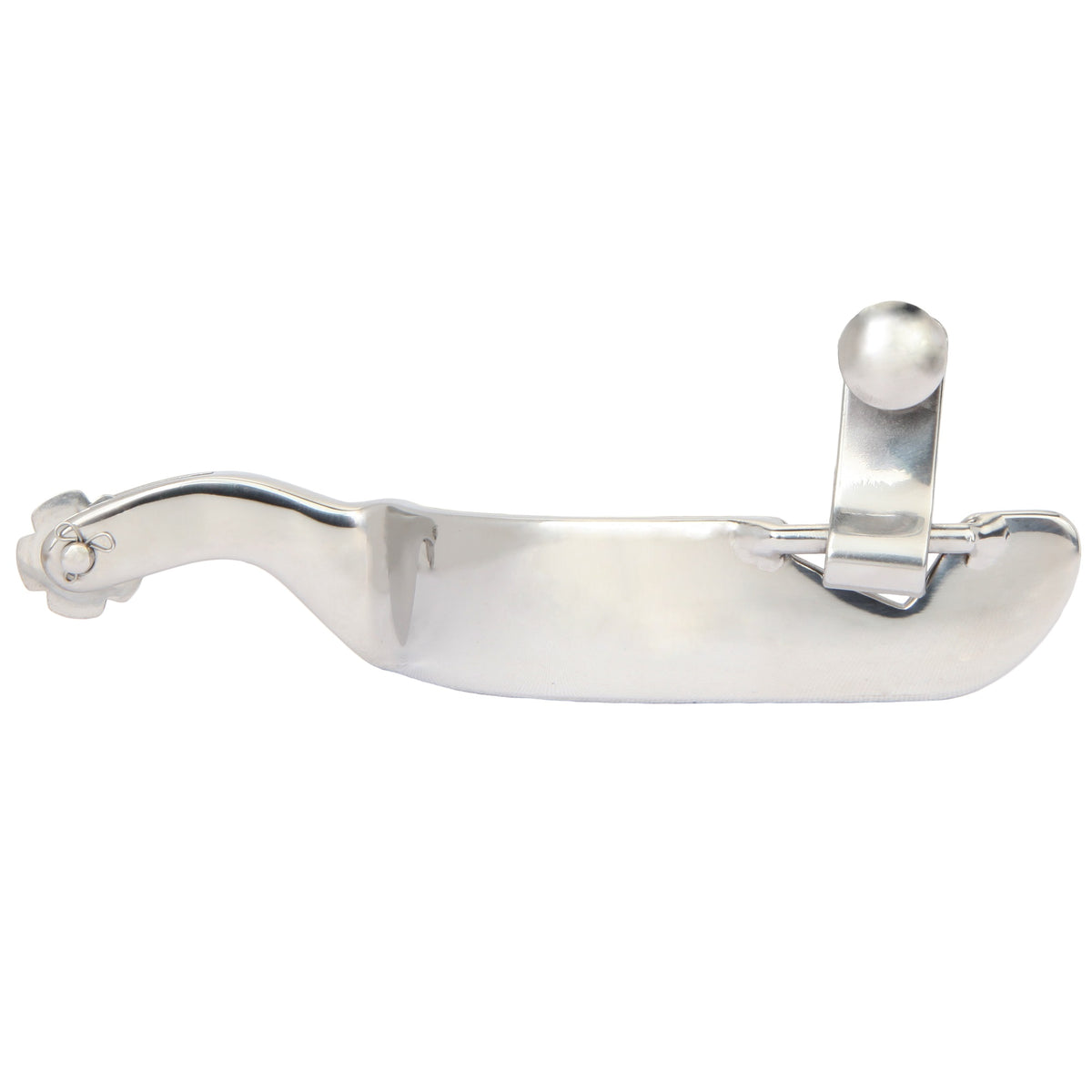 Myler Stainless Steel Spur with 1" Band and 5 Point Rowel