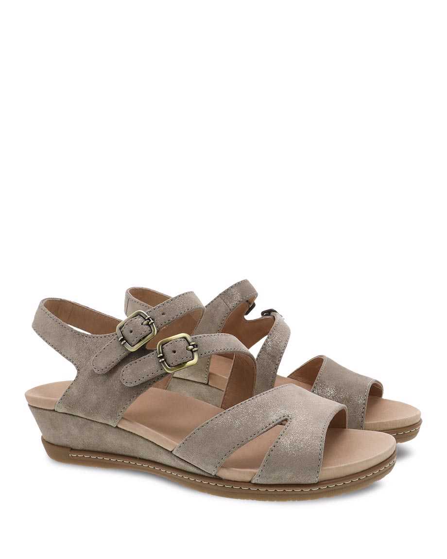 Dansko Angela Sand Metallic