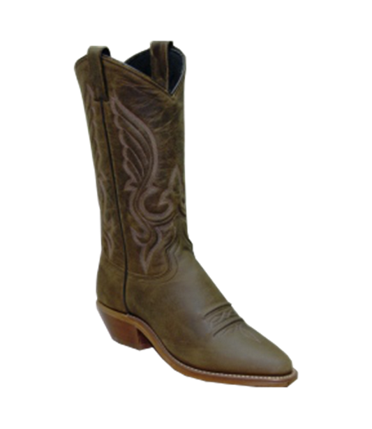 Abilene Distressed Brown Snip Toe