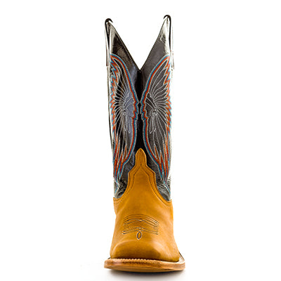 Anderson Bean Rust Crazy Horse/Blue Kid