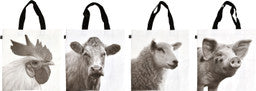 Farm Animal Shopping Bag