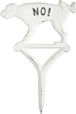 Esschert Design NO! Cast Iron Yard Sign