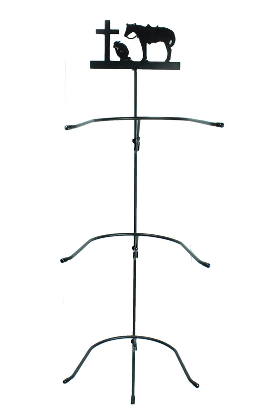 Twister Metal 3 Tier Hat Rack Praying Cowboy
