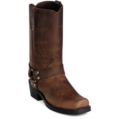 Durango Brown Harness Square Toe