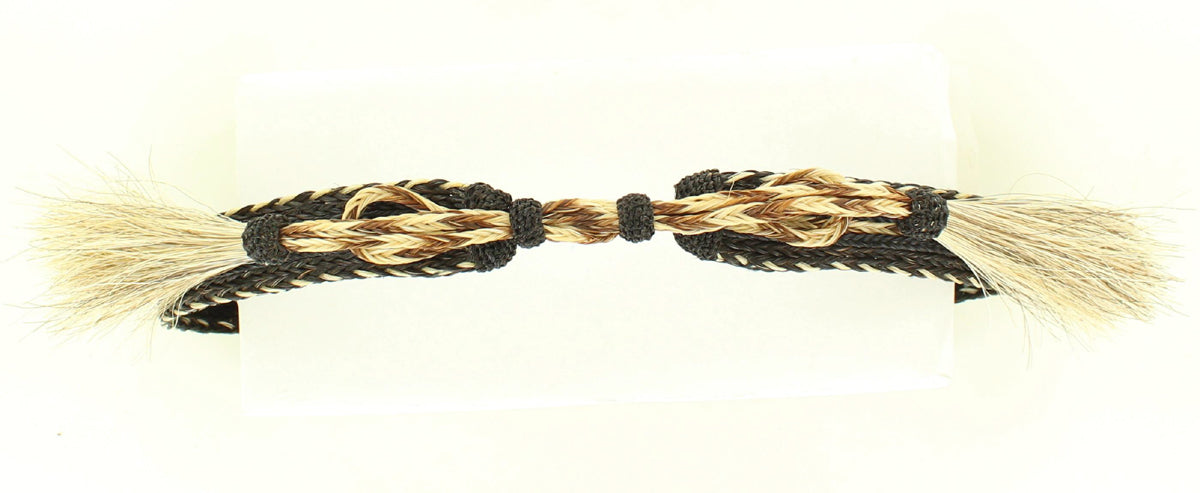 M&F Horse Hair 7 Strand Brown Hat Band