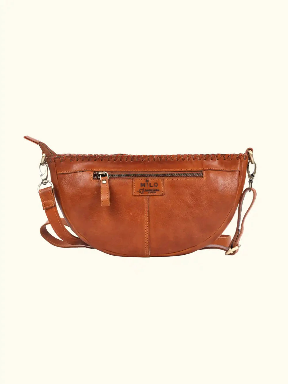 Milo Sluce Washed Leather Bag