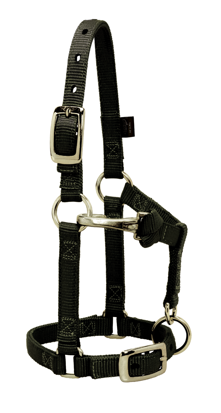 Weaver Adjustable Chin Throat Snap Halter Large Mini
