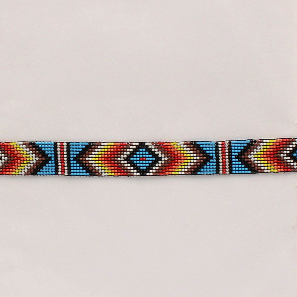 Twister Beaded Stretch Hat Band Multi