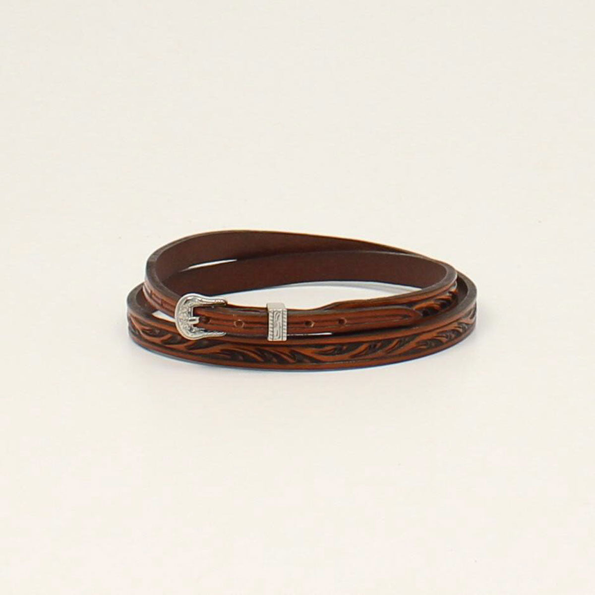 Twister Floral Tooled Hat Band