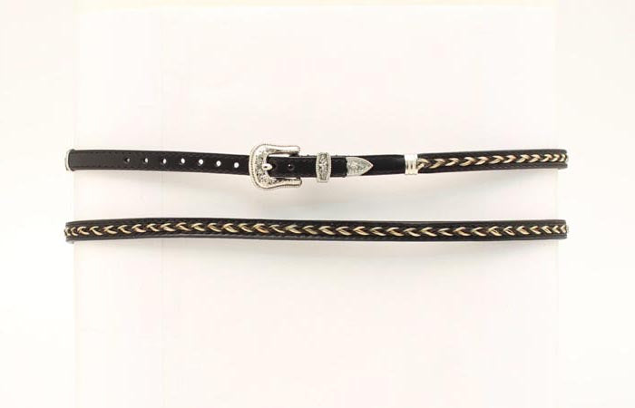 Twister Braided Leather Hatband