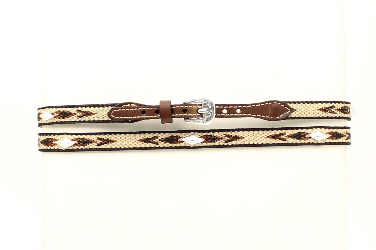 Twister Diamond Weaver/Diamond Concho Hatband