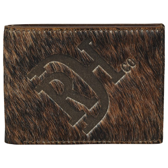 Red Dirt Brindle Hair On Bifold Wallet