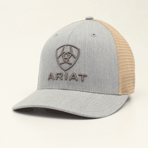 Ariat Tan/Light Grey Hat