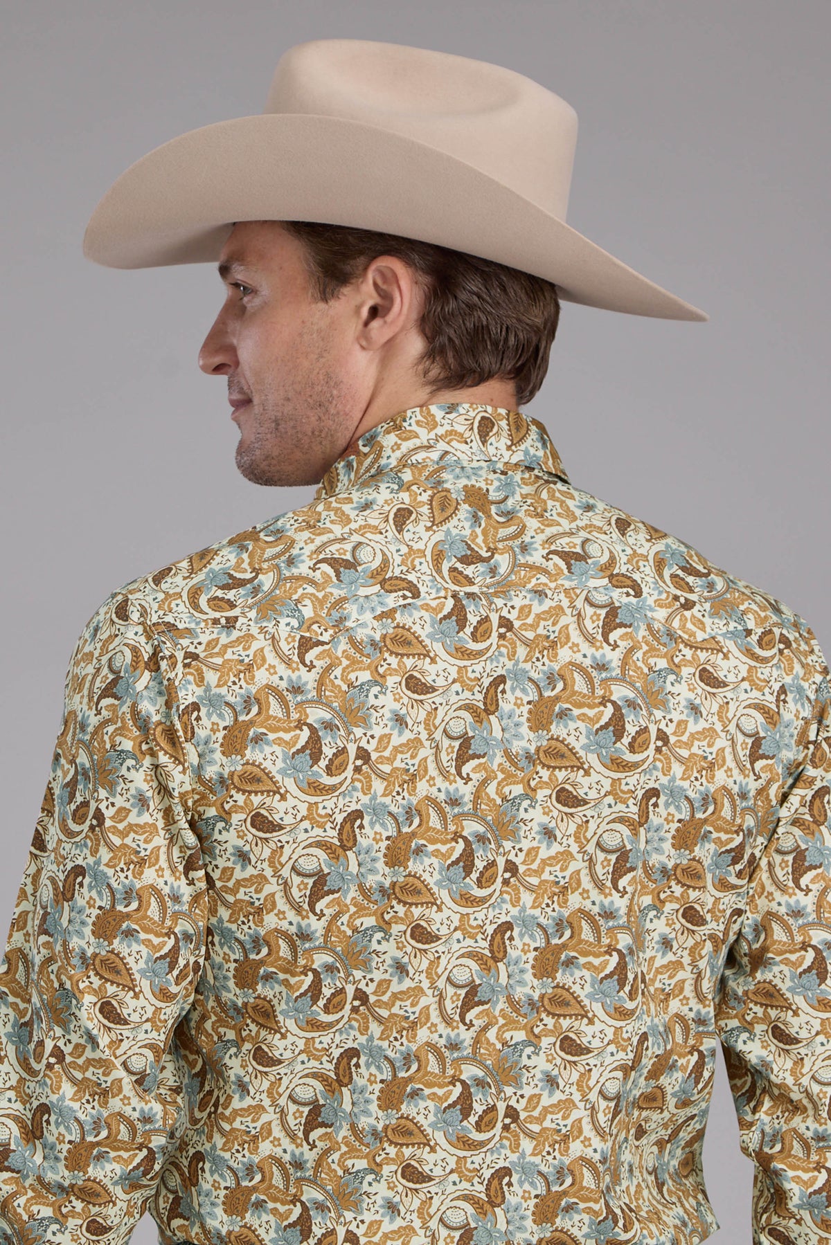 Roper Slade Paisley Long Sleeve Snap Shirt