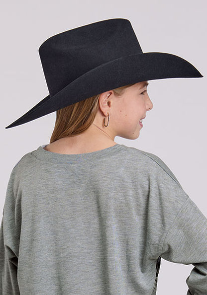 Roper Kids Artistic Horse Head Tee Grey