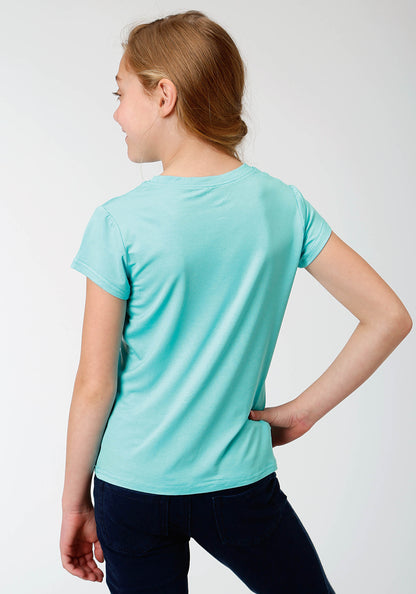 Roper Girls Knit Dancing Horse T-Shirt