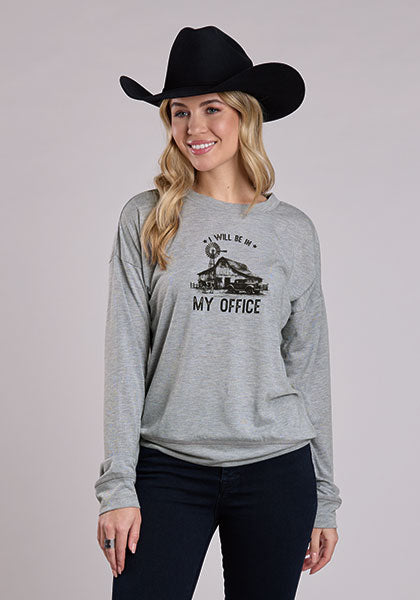 Roper My Office Tee Grey