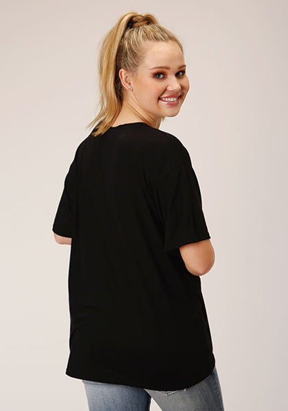 Roper Cactus Tee Black