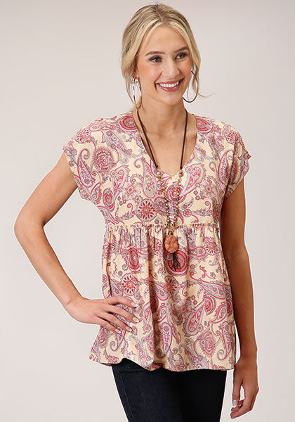Roper Ikat Aztec Flutter Sleeve