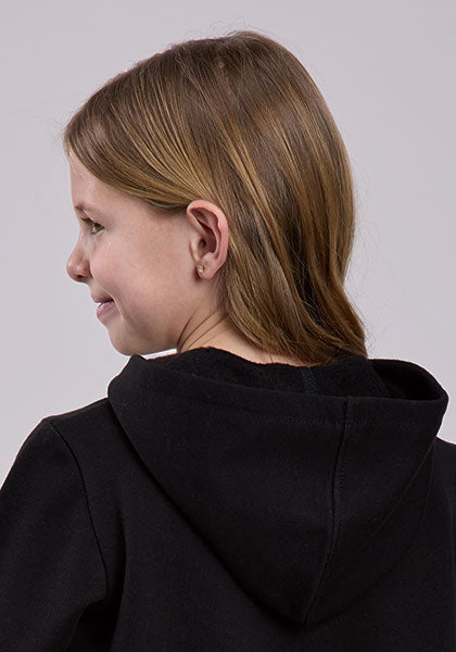 Roper Cow Hoodie Black