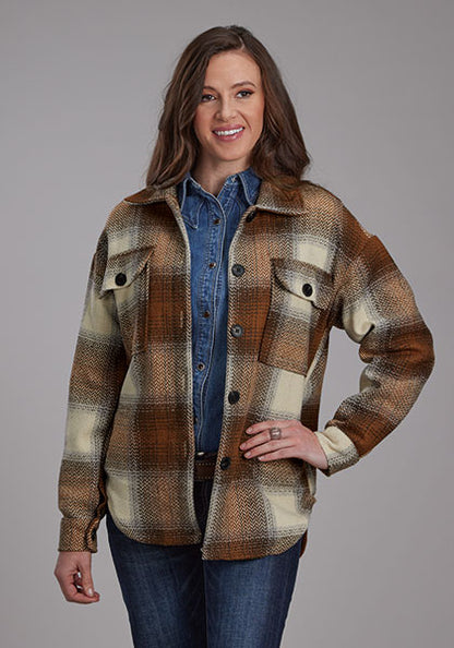 Roper Assorted Plaid Shirt jacket