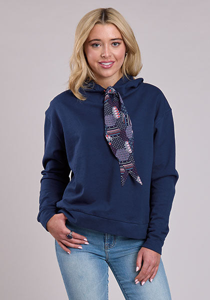 Roper Wild Rag Hoodie Navy