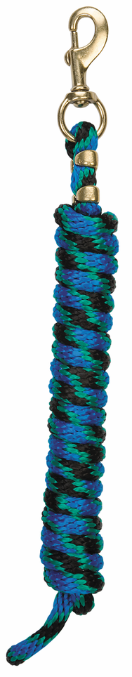 Weaver Poly Lead Rope Solid Brass Snap