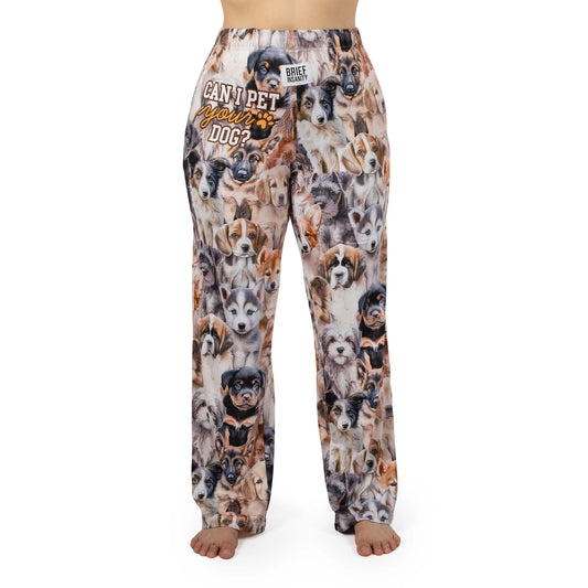 Brief Insanity Can I Pet Your Dog Lounge Pants