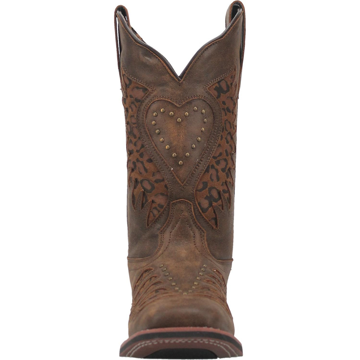 Laredo Emmylou Brown/Studs Square Toe