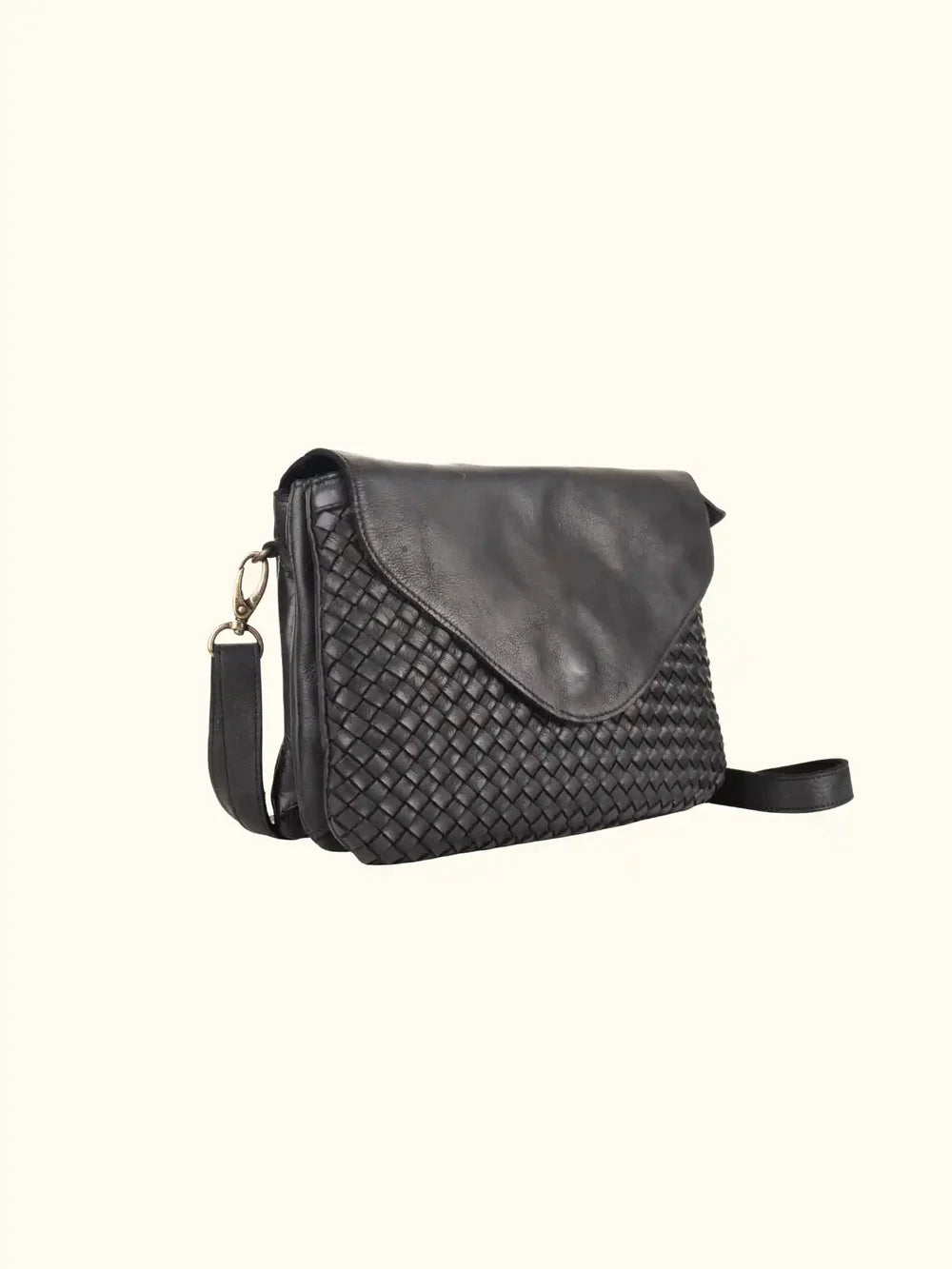 Milo Amelie Crossbody Washed Leather Handbag